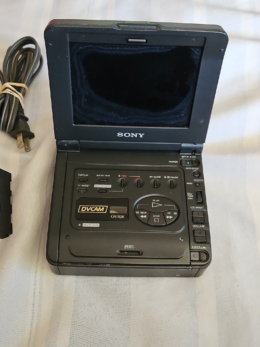 SONY DSR-V10 MINI DV VIDEO WALKMAN TV VCR MONITOR FOR PARTS/repair