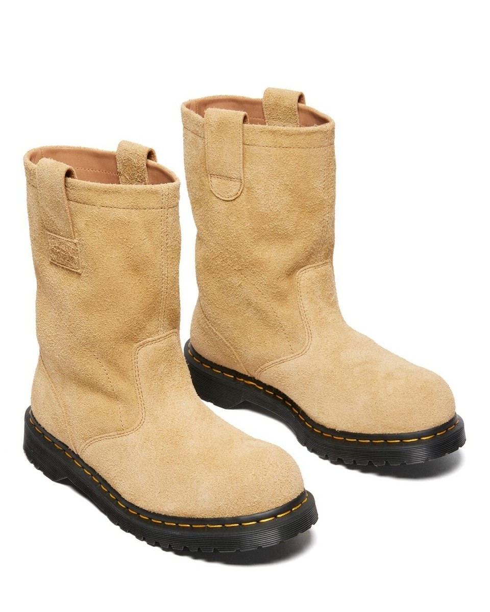 Stussy × Dr.Martens 2295 Decon Stussy Sand Hairy Suede 32240273