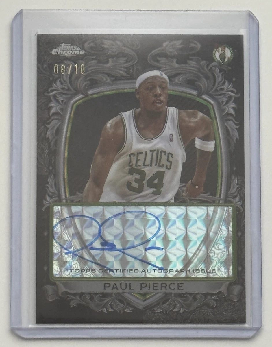 NBA UD BLACK 9/15 Paul Pierce 直筆サインカード NBA UD BLACK 9/15