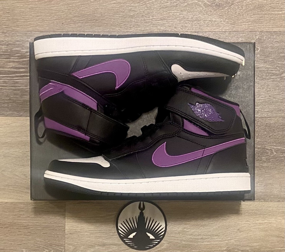 Nike Air Jordan 1 Hi FlyEase 'Wild Berry Black' CQ3835-051 Men's