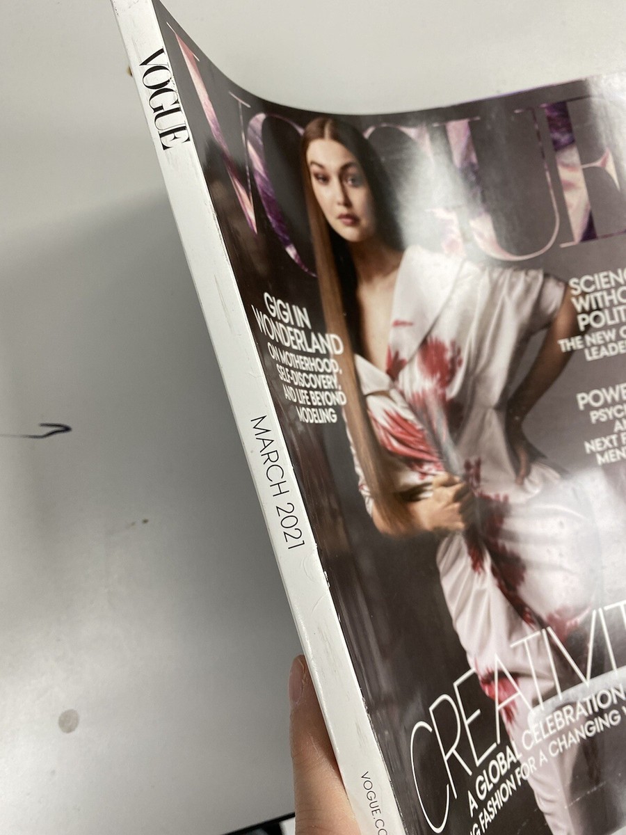 Vogue US Magazine March 2021 ジジハディッド Vogue Magazine March