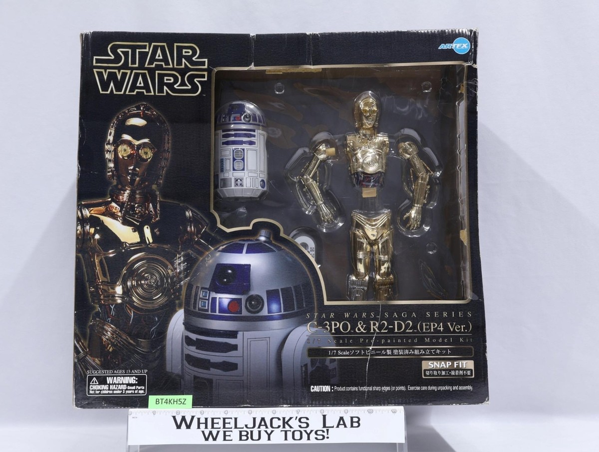 C-3PO & R2-D2 Star Wars Classic Series 1/7 Scale Pre-Painted Model