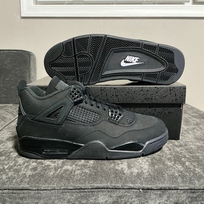 Size 5.5Y/7W - Air Jordan 4 Retro 2025 Black Cat | eBay