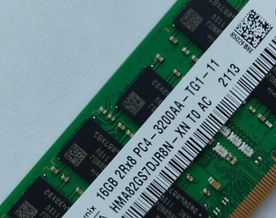 SK hynix 16GB DDR4 3200 Laptop ECC SODIMM RAM 2Rx8 PC4-25600