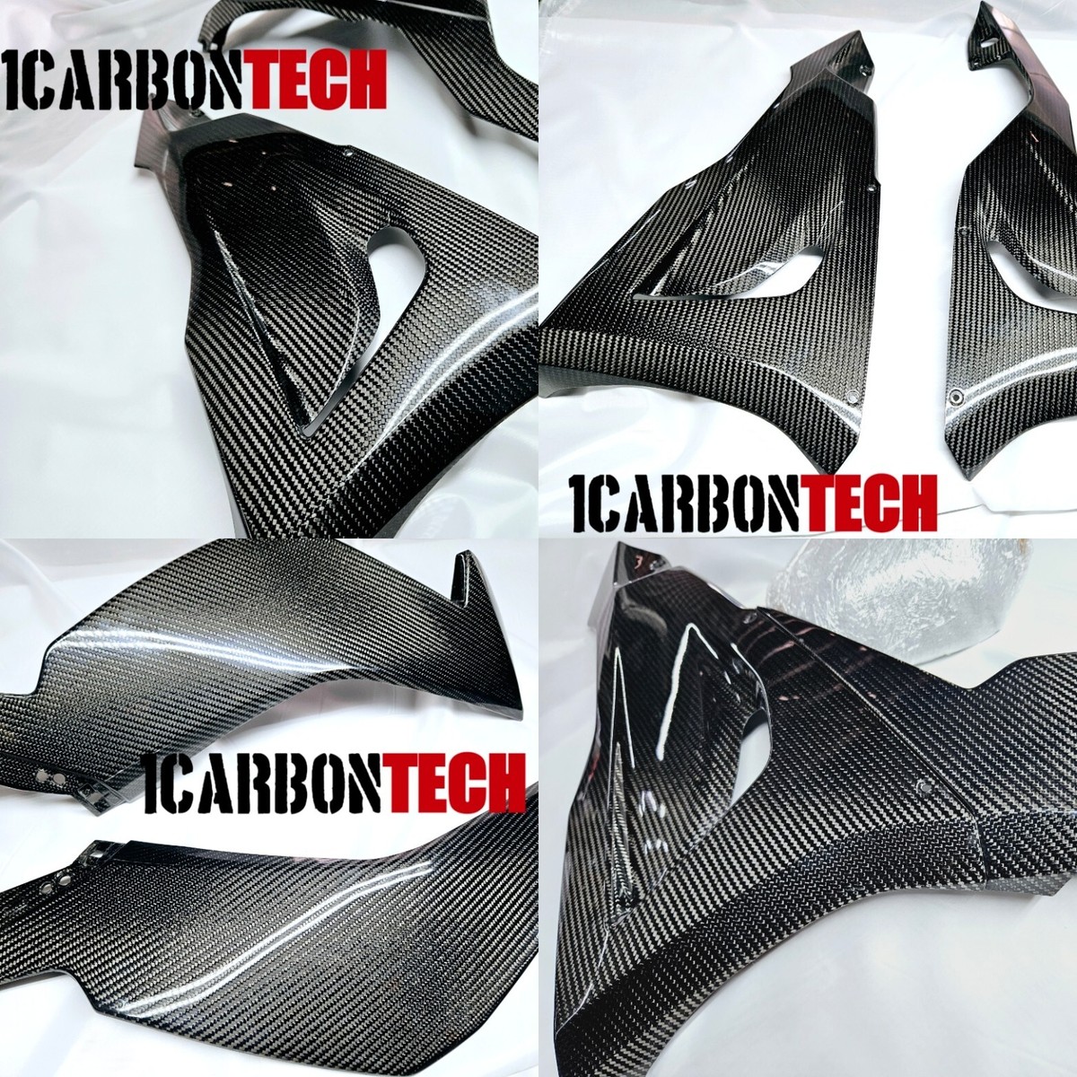 2024-2026 KAWASAKI ZX-6R ZX-636 REAL CARBON FIBER FULL BODY KIT
