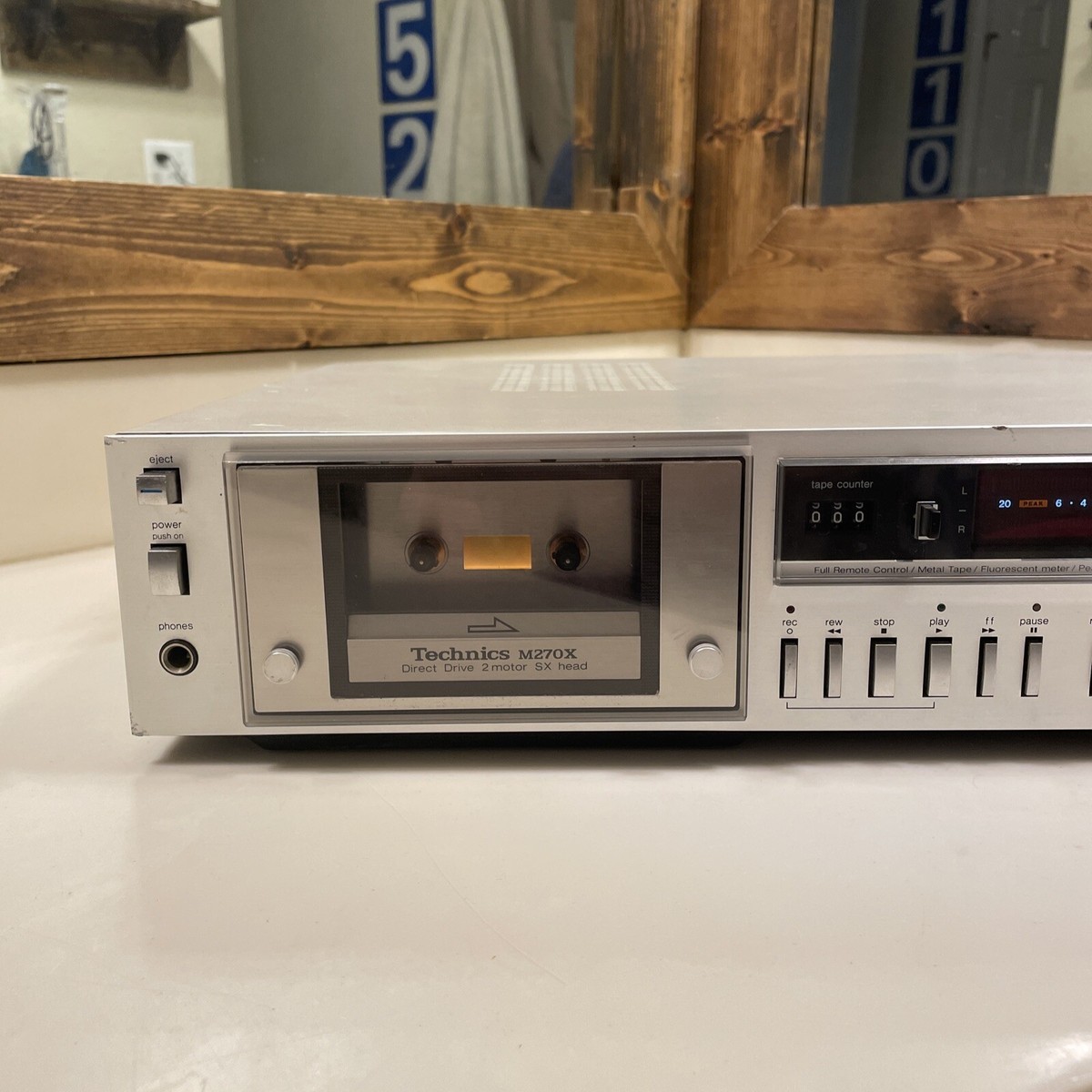 Technics RS-M270X Direct Drive Cassette Tape Deck | eBay