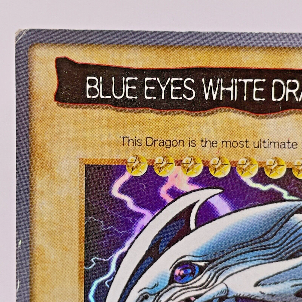 Yugioh Bandai Blue-Eyes White Dragon No.118 Holo Rare Japan 1998