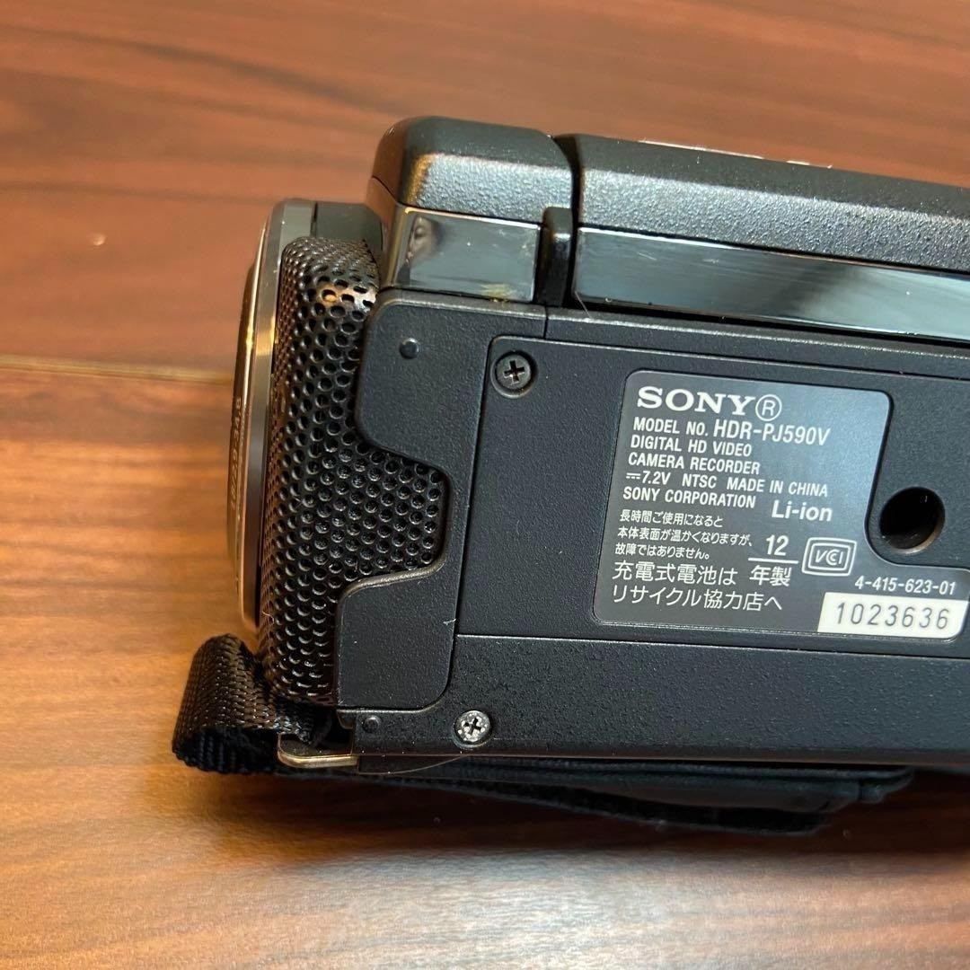 Sony HDR-PJ590V 64 GB Camcorder - Black for sale online | eBay