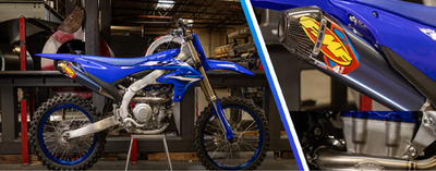 FMF Factory 4.1 RCT Exhaust Titanium Pipe Yamaha YZ450F YZ450 2023