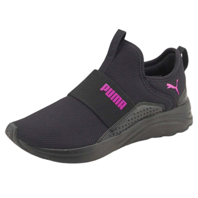PUMA WOMENS SHOE BLACK SOFTRIDE SOPHIA SLIP ON 195161 08 | eBay