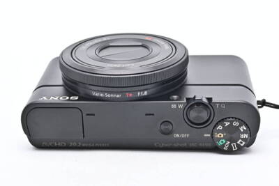 Sony Cyber-Shot DSC-RX100 20.2MP Compact Digital Camera Black In