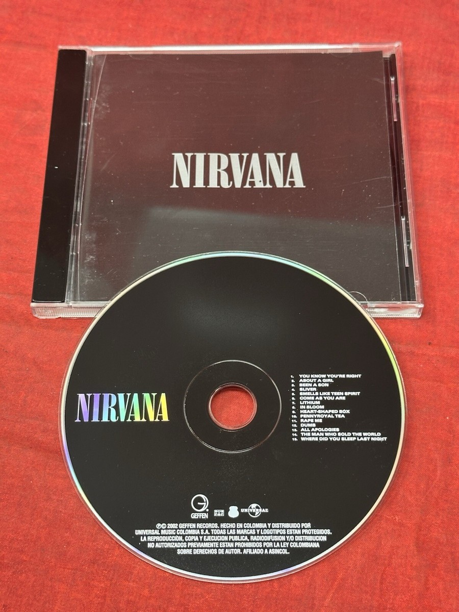 IMPORT NIRVANA - Nirvana Black Grunge CD 2002 Geffen Made in