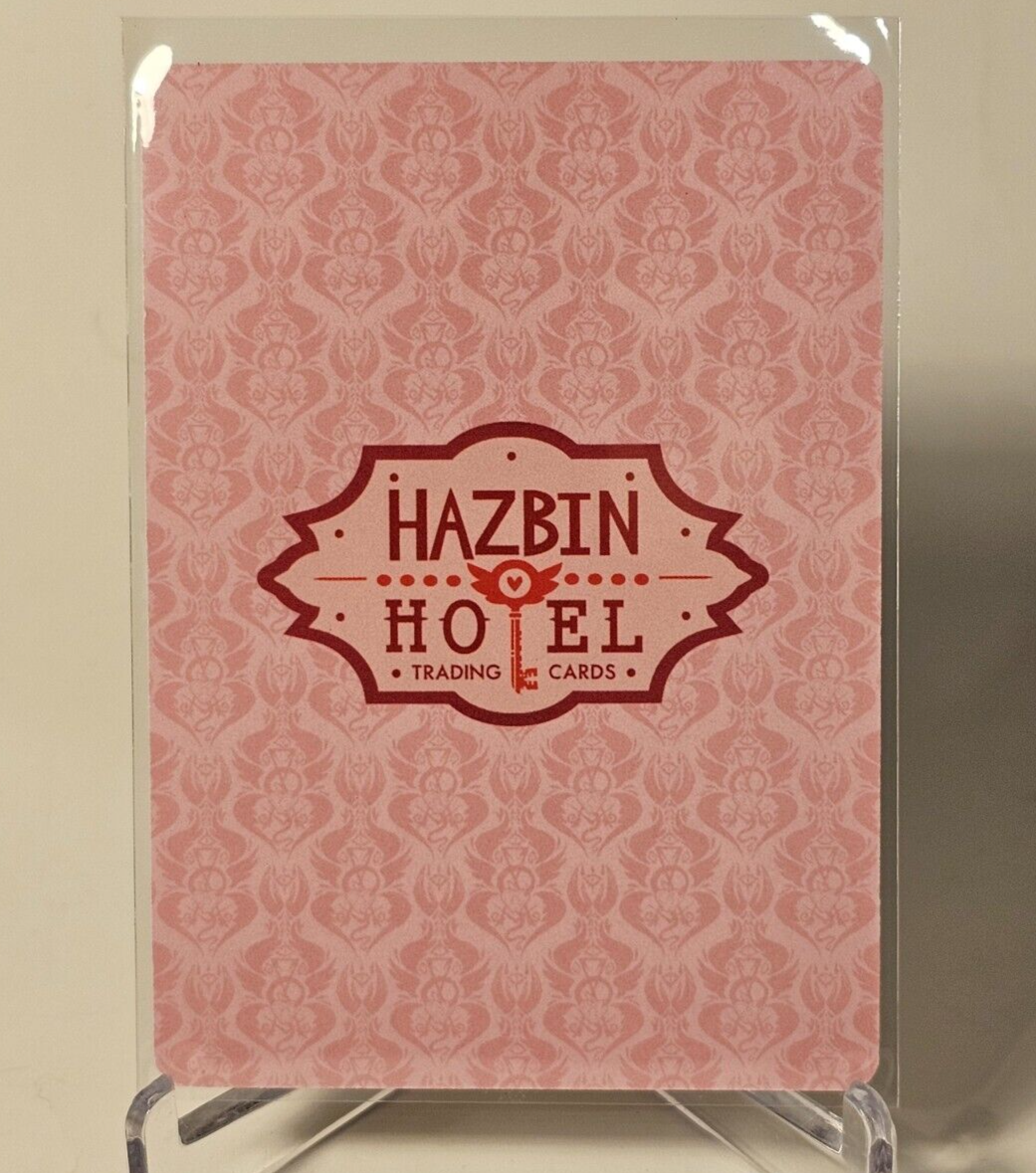 Hazbin Hotel Trading Card - Valentino 46/50 PINK FOIL - 2nd