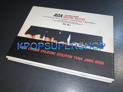 AOA 5th Single Album Short Skirt CD Fifth No Photocard Photobook