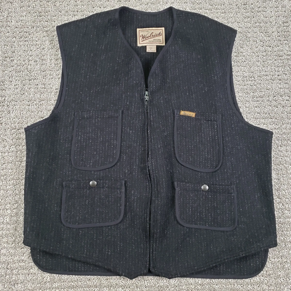 Vintage Woolrich Vest In Men's Coats & Jackets for sale | eBay