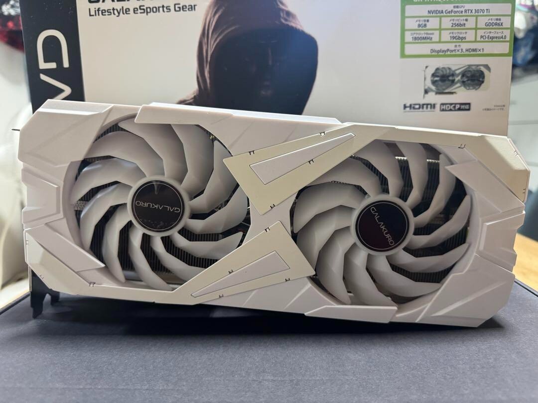 GALAKURO GALAX GeForce RTX 3070 Ti 8GB GK-RTX3070Ti-E8GB/WHITE | eBay