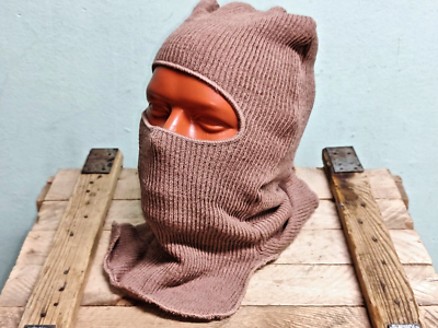 Russian Army Warm BALACLAVA Winter Wool Cap Afghan War 1982 USSR