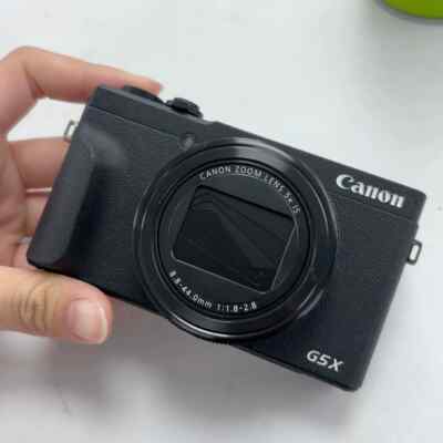Canon PowerShot G5 X Mark II 20.1MP w/1
