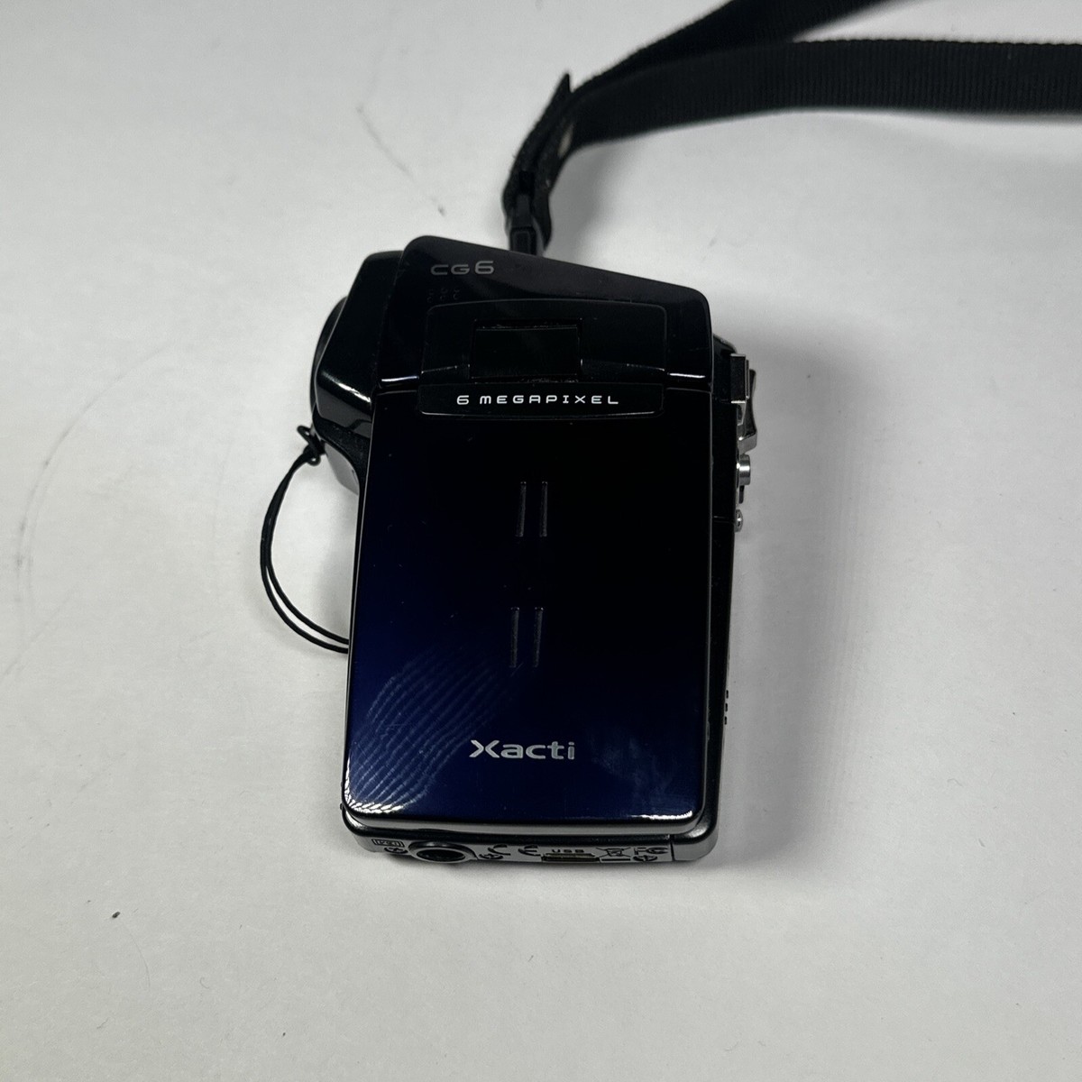 SANYO CG6 Xacti Digital Movie Camera VPC CG6 Blue W/ Case | eBay