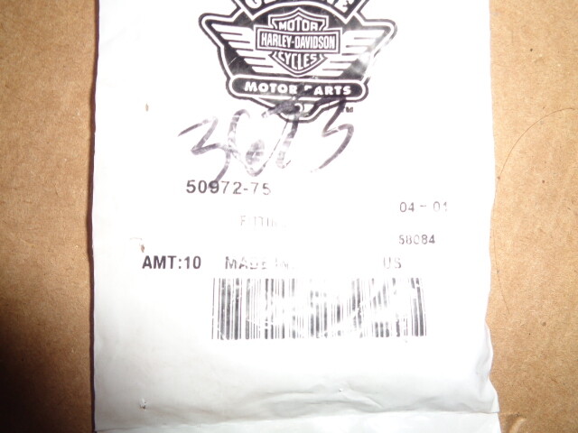 NOS Harley Davidson Lot of 4 Grease Fitting 50972-75 | eBay