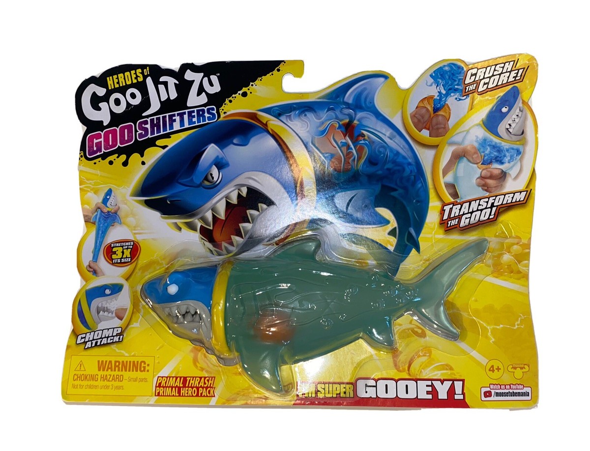 Primal Thrash Heroes Of Goo Jit Zu Shark Gooey Action Figure