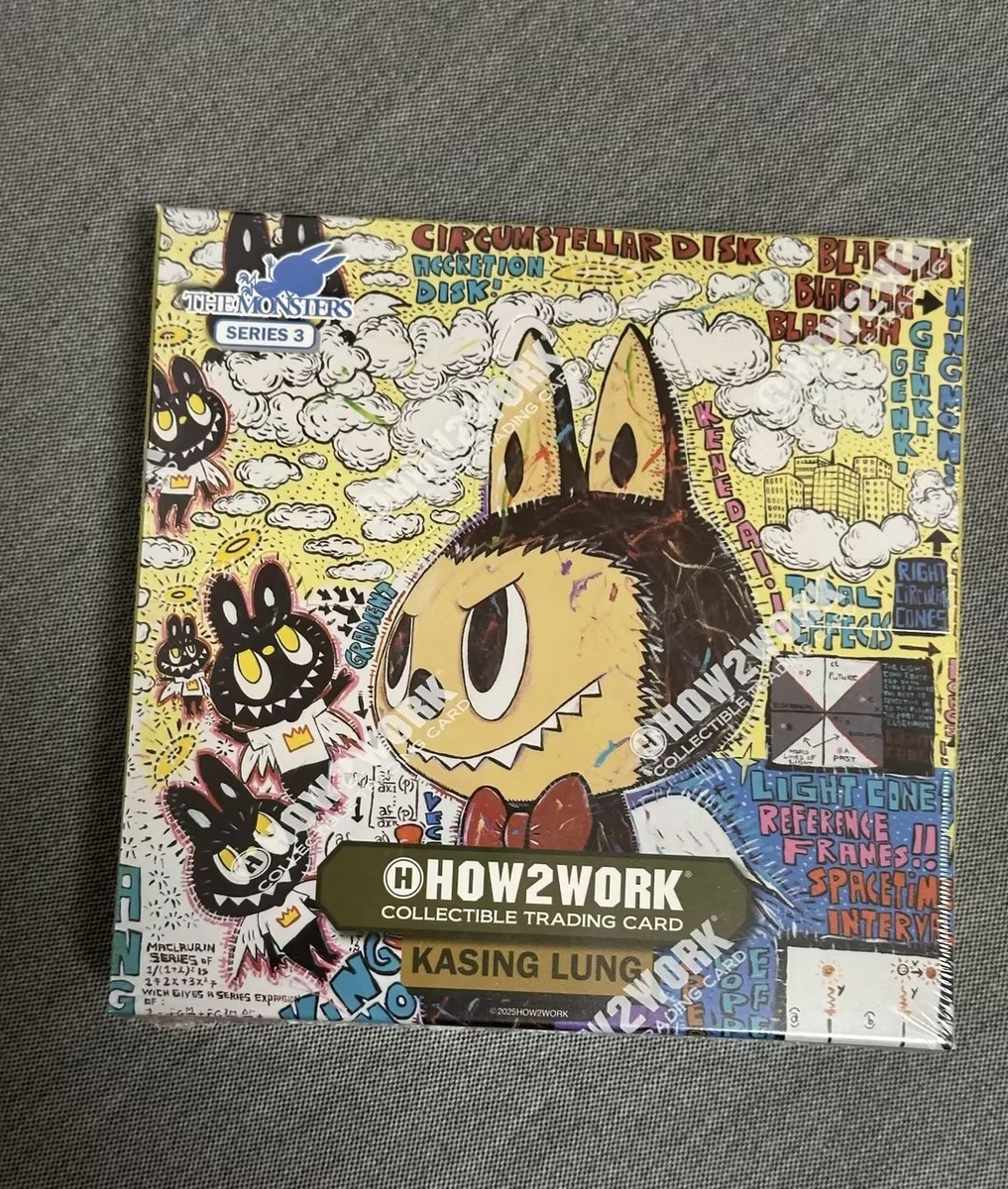 POP MART HOW2WORK CTC - THE MONSTERS Series 3 Collectable Trading