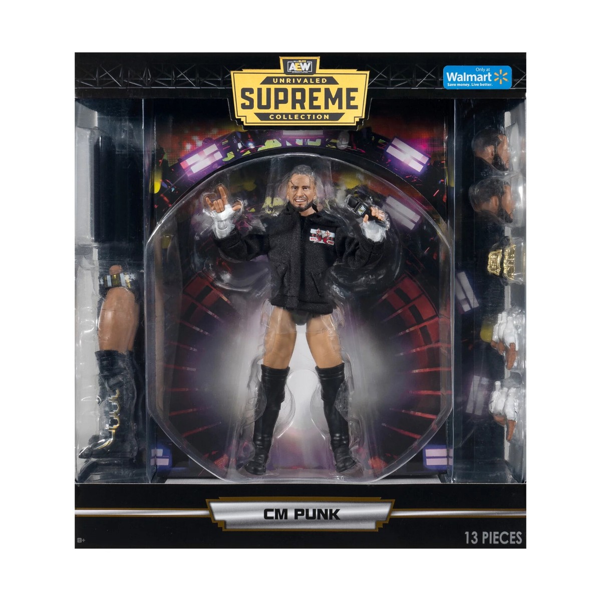 CM Punk - AEW Unrivaled Supreme Collection Series - Wrestling