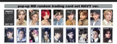 NCT 127 5th album FACT CHECK OFFICIAL MD TRADING PHOTOCARD ROUND 2