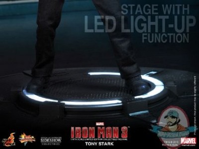 1/6 Scale Marvel Iron Man 3 Tony Stark MMS 191 Action Figure by