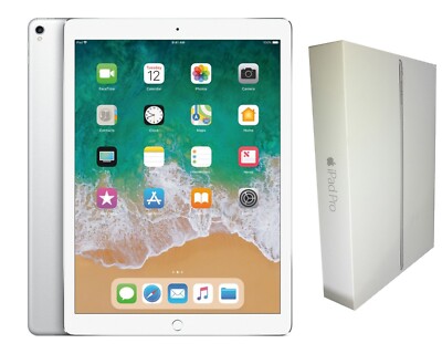 Apple iPad Pro, 32GB, Silver, Wi-Fi Only, Plus Original Box, 12.9