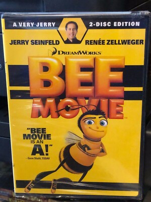Bee Movie (2-DVD) 2-Disc Set Edition! Jerry Seinfeld, Renee