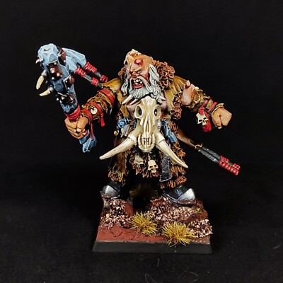 Icebrow Hunter painted AoS Ogor Mawtribes Beastclaw Raiders Ogre