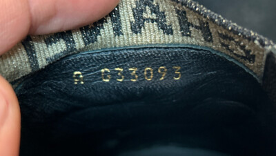 Chanel Interlocking CC Logo Black Fabric Size 4.5/35 Women's Mules