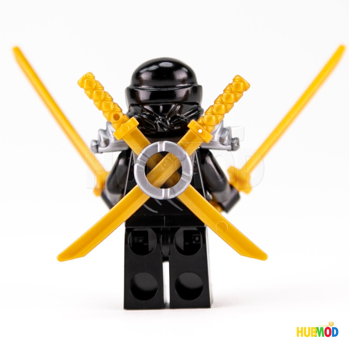 Lego Ninja Ninjago Cole ZX Minifigure Minifig w/ Shoulder Armor
