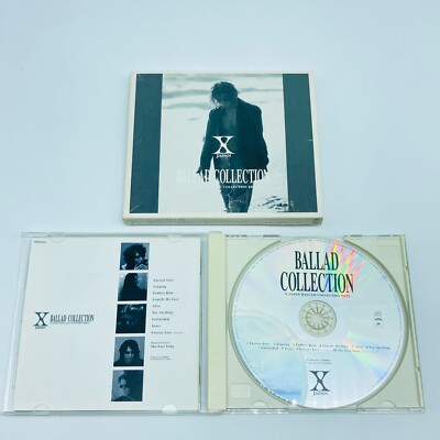 X JAPAN BALLAD COLLECTION CD Album 1997 YOSHIKI HIDE TOSHl
