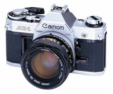 Canon AE-1 Program Black w/NFD 50mm f1.8 [Exc+4] (3412319) Japan