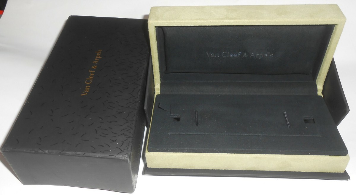 VCA Van Cleef & Arpels Bracelet Box Empty Display Case | eBay
