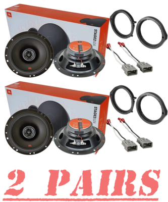 4 JBL Stage2 240W 2-way 6.5