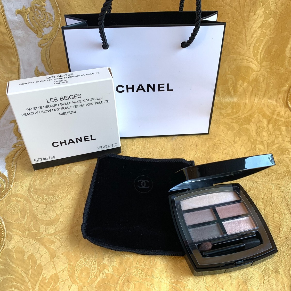CHANEL LES BEIGES Healthy Glow Natural Eyeshadow Palette # LIGHT