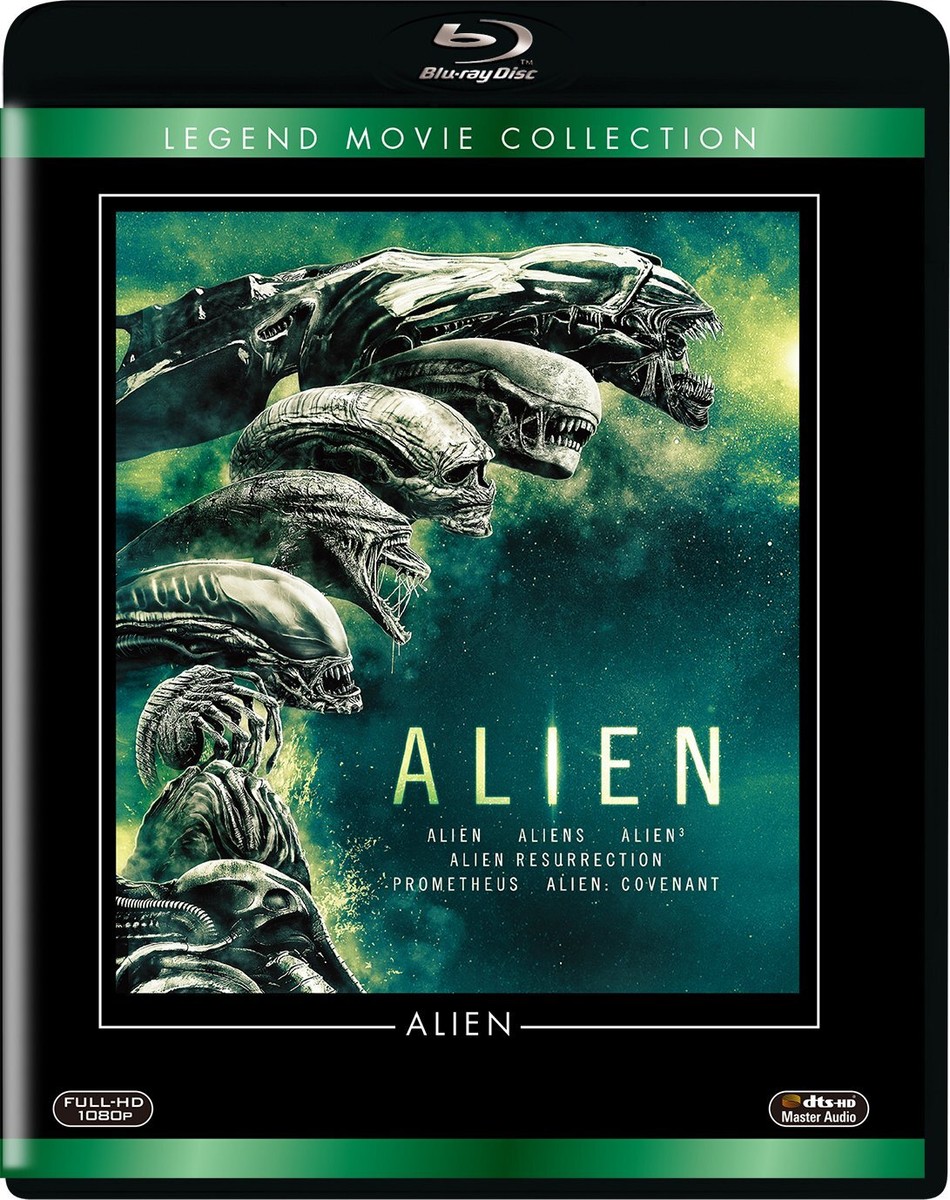 Alien Legend Movie Collection Blu-ray 6-disc Set FXXZ-84122