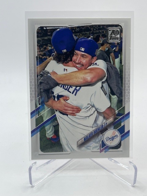 Walker Buehler 2021 Topps #466 SP Variation Price Guide - Sports