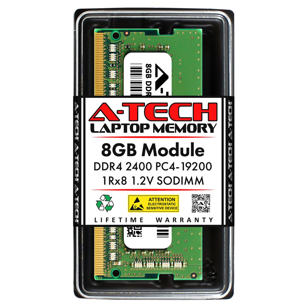 Micron MTA8ATF1G64HZ-2G3E1 A-Tech Equivalent 8GB DDR4 2400Mhz