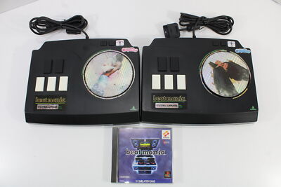Lot Beatmania DJ Turntable Controller x2 ASC-0515BM & 2nd Mix