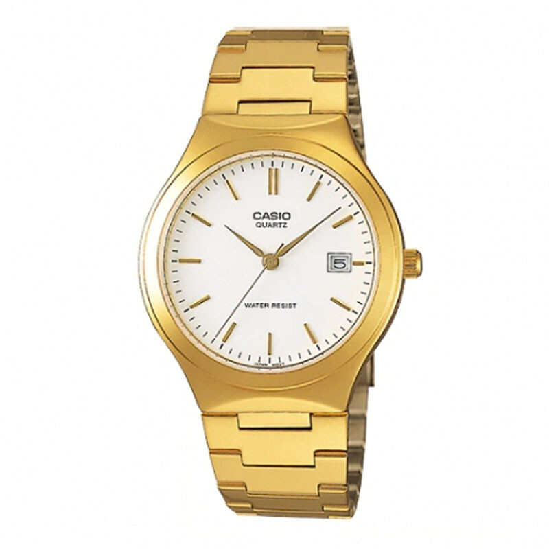 Casio MTP-1170N-7ARDF Men's Stainless Steel Gold Tone White Dial