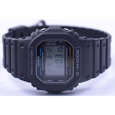 Casio G-Shock watch DW-5600E-1 First Type FOX FIRE Standard Basic