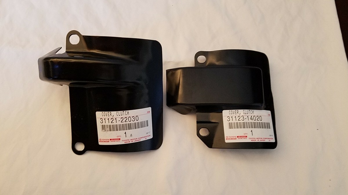 Toyota R154 Clutch Inspection Plate Covers | OEM | Steel | Japan