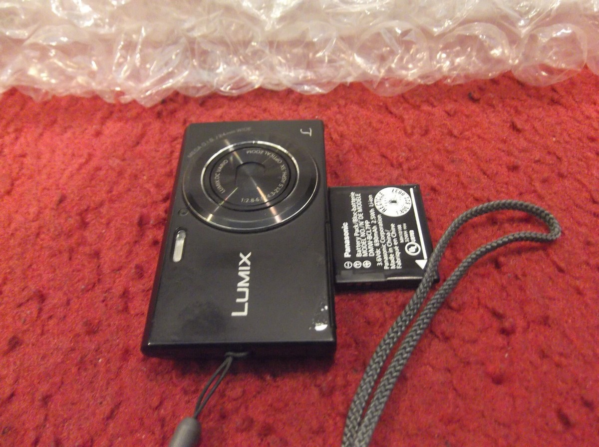 Panasonic LUMIX DMC-FH10 5x Digital Camera - Black | eBay