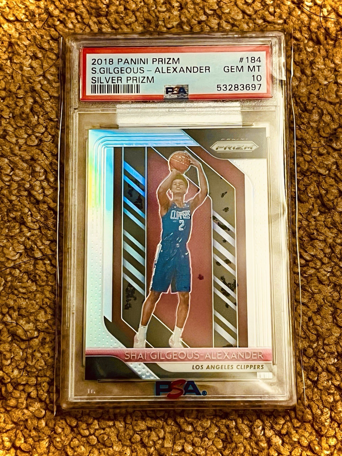 Shai Gilgeous-Alexander 2018 Prizm #184 Silver Price Guide