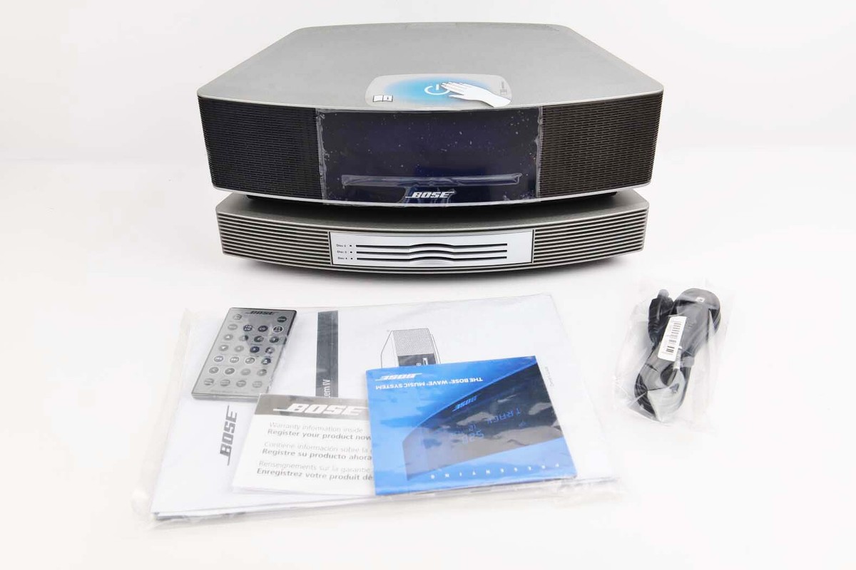 Bose Wave Music System IV | 3-Disc Multi-CD Changer | AM/FM