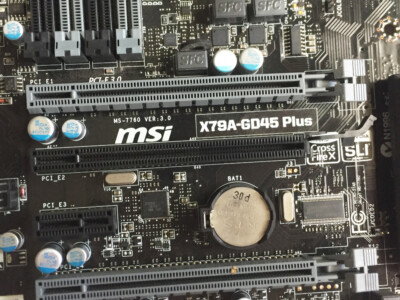 MSI X79A-GD45 Plus Desktop Intel X79 Motherboard LGA 2011 DDR3